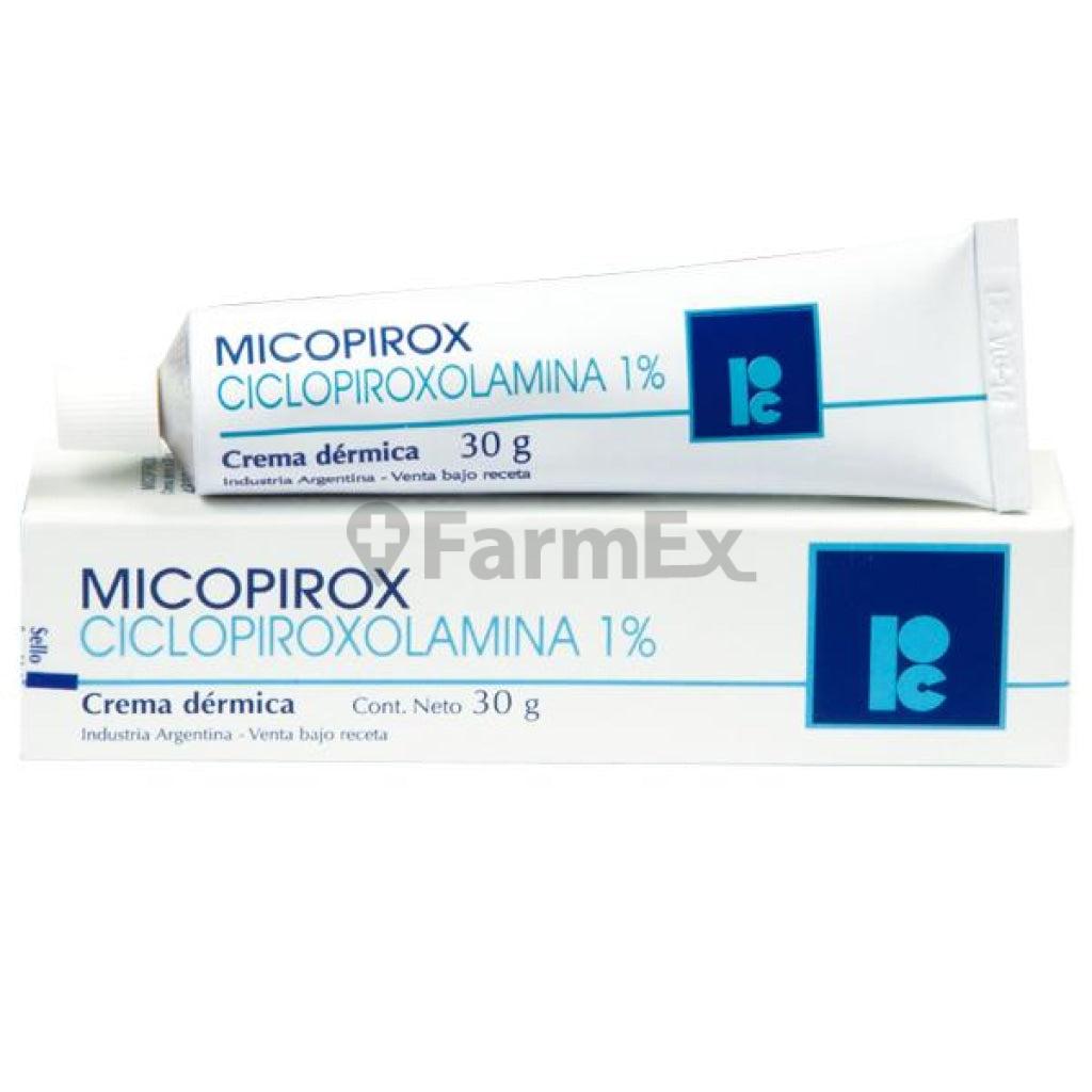 Micopirox Crema Dérmica 1 % x 30 g.