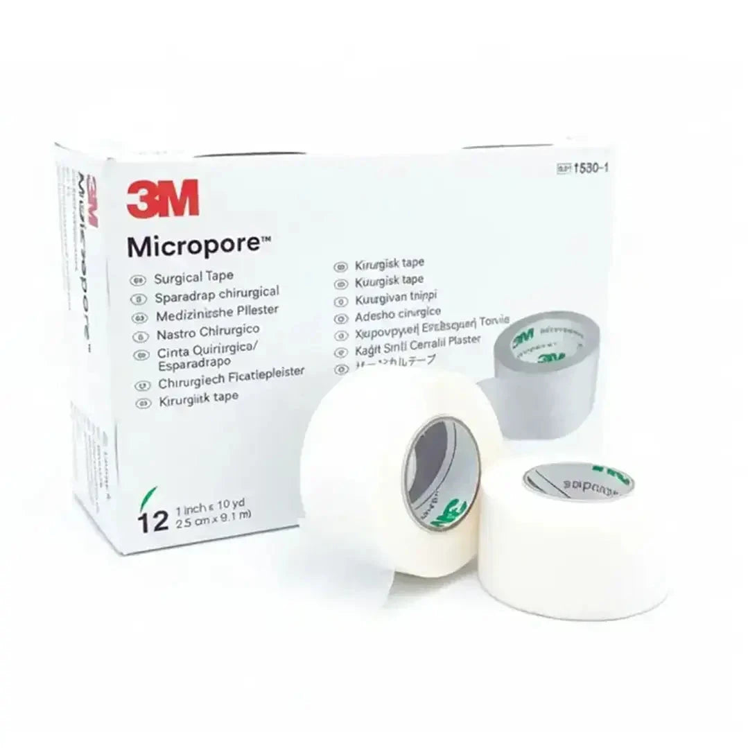 Micropore 3M BLANCO 2.5 cm x 9.1 m sin dispensador 3M