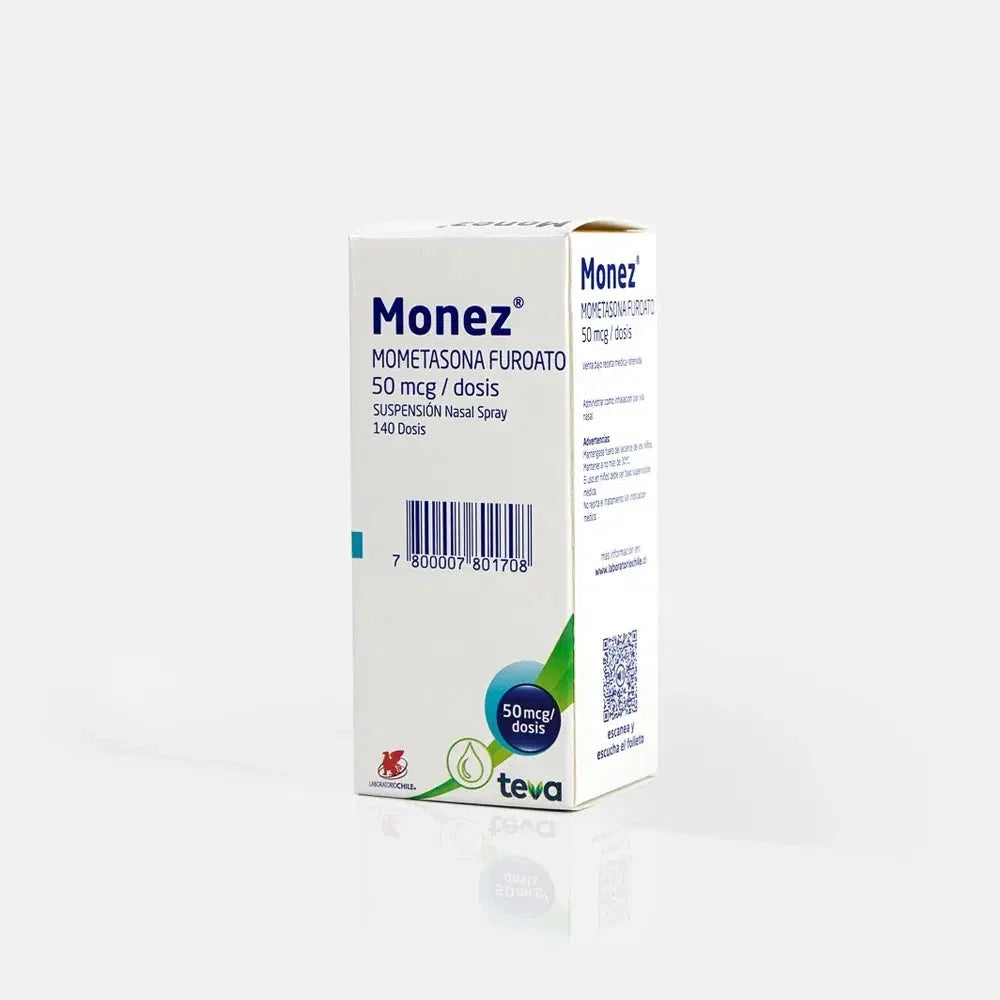 Monez Suspensión Spray Nasal 50 mcg / dosis x 140 dosis "Ley Cenabast".
