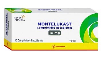 Montelukast 10 mg x 30 comprimidos recubiertos.