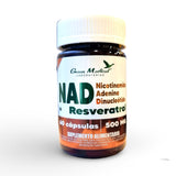 NAD + Resveratrol 500 mg x 60 cápsulas