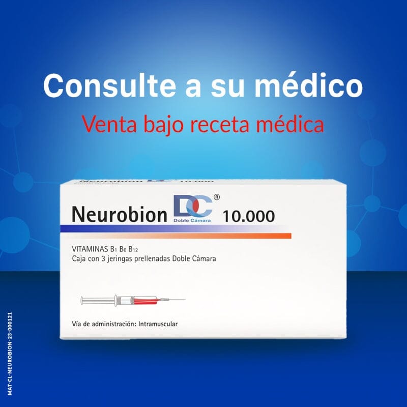 Neurobión DC Solución inyectable 3 jeringas MERCK