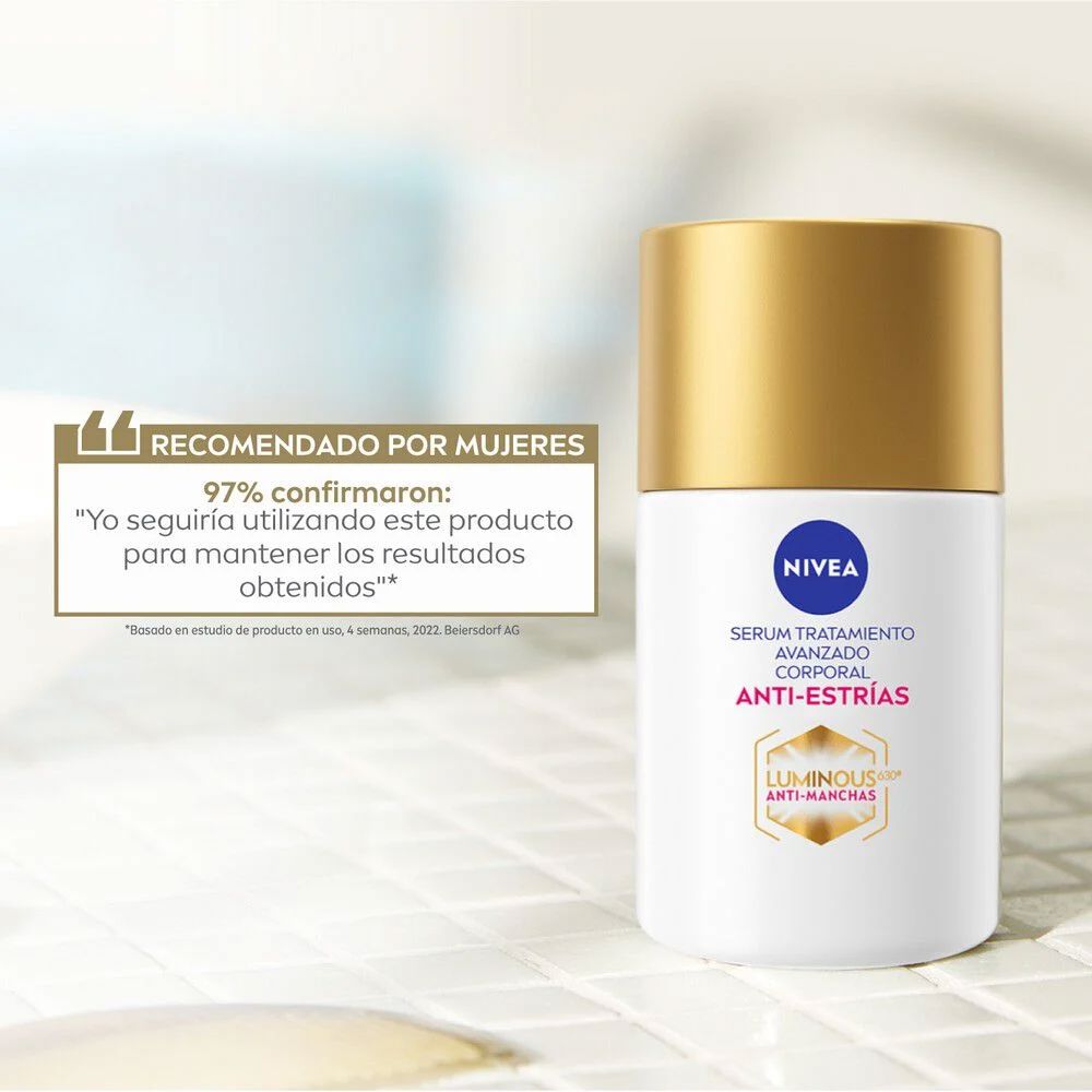 Nivea Body Serum Anti-Estrías Luminous 100 mL BEIERSDORF