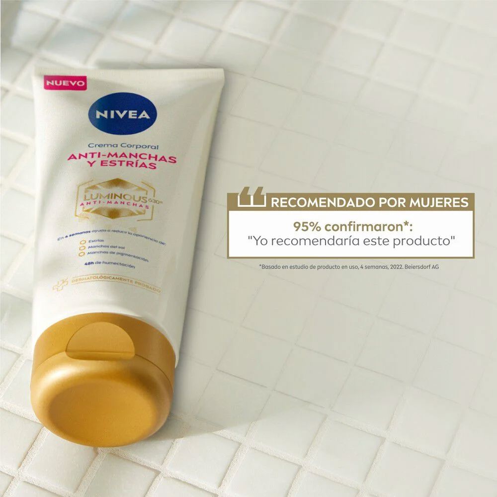 Nivea Crema Corporal Luminous 630 Anti manchas y estrias x 200 mL BEIERSDORF