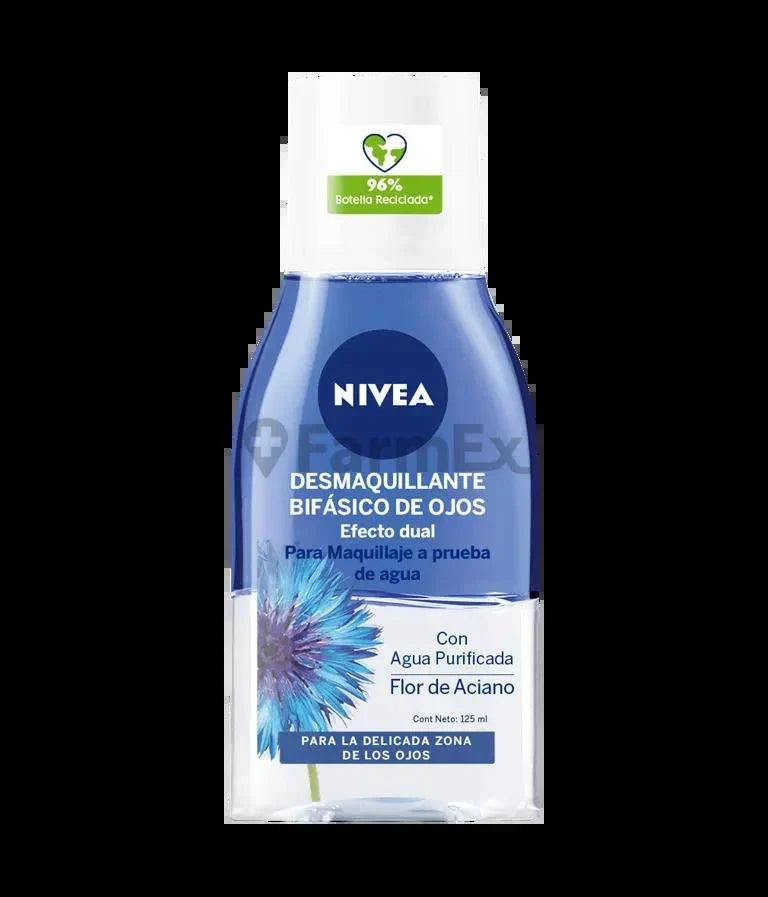 Nivea Desmaquillante Bifásico de ojos x 125 mL Farmex-Fonasa-Persistente