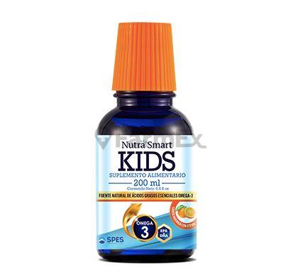Nutra Smart Kids "Sabor Naranja" Suplemento Alimenticio.