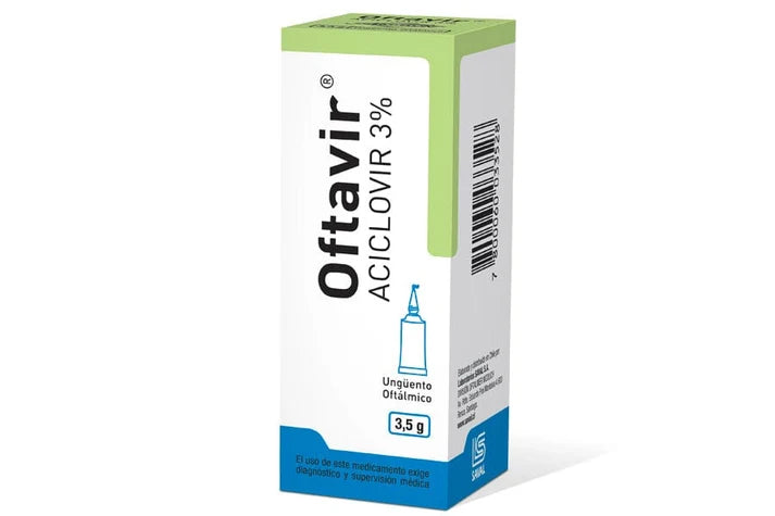 Oftavir 3% Ungüento Oftálmico x 3,5 g