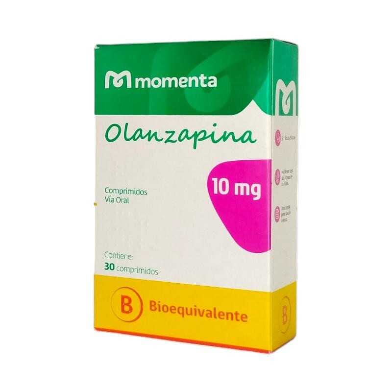 Olanzapina 10 mg x 30 comprimidos Momenta