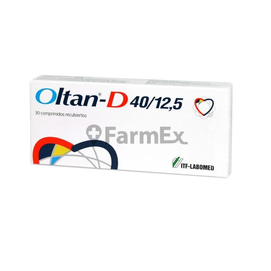 Oltan-D 40 / 12,5 mg x 30 comprimidos Farmex-VidaTres-Persistente