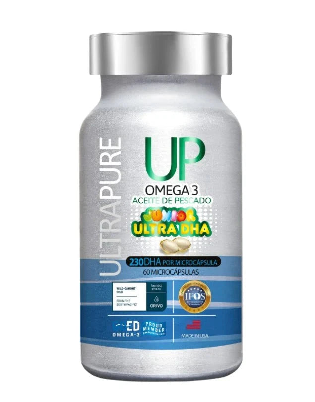 Omega 3 Ultra Pure Junior 230 DHA X 60 micro cápsulas Newscience