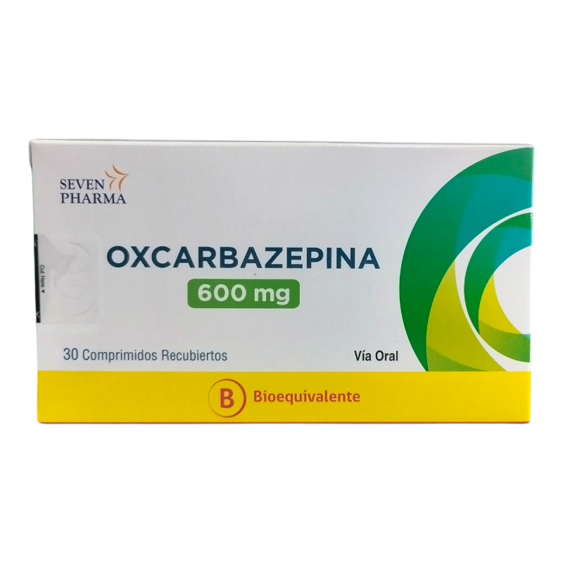 Oxcarbazepina 600 mg x 30 comprimidos "Ley Cenabast"