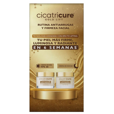 Pack Cicatricure GOLD LIFT Antiarrugas y Firmeza GENOMMA LAB