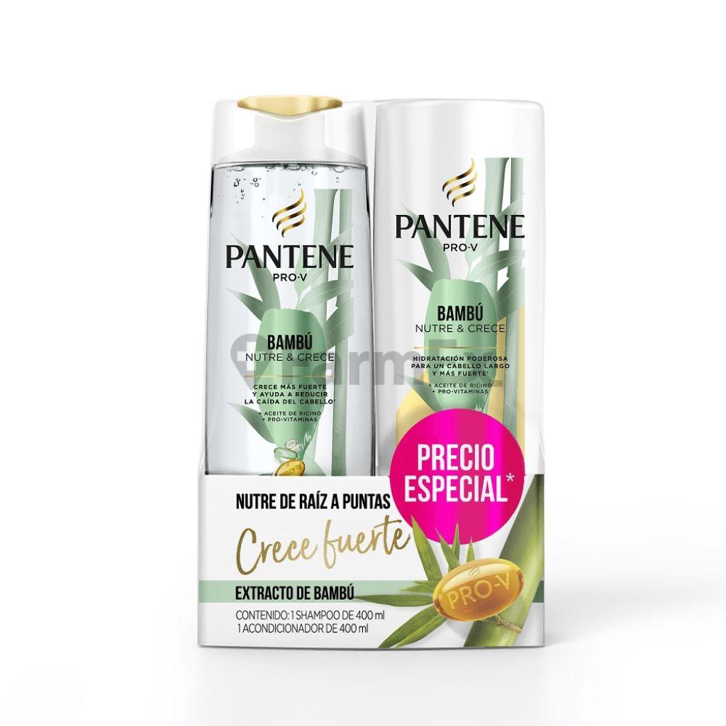 Pack Pantene "Bambú Shampoo + Acondicionador" x 400 mL.