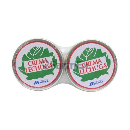 Pack x 2 Crema Lechuga Clásica x 60 mL Farmex-VidaTres-Persistente