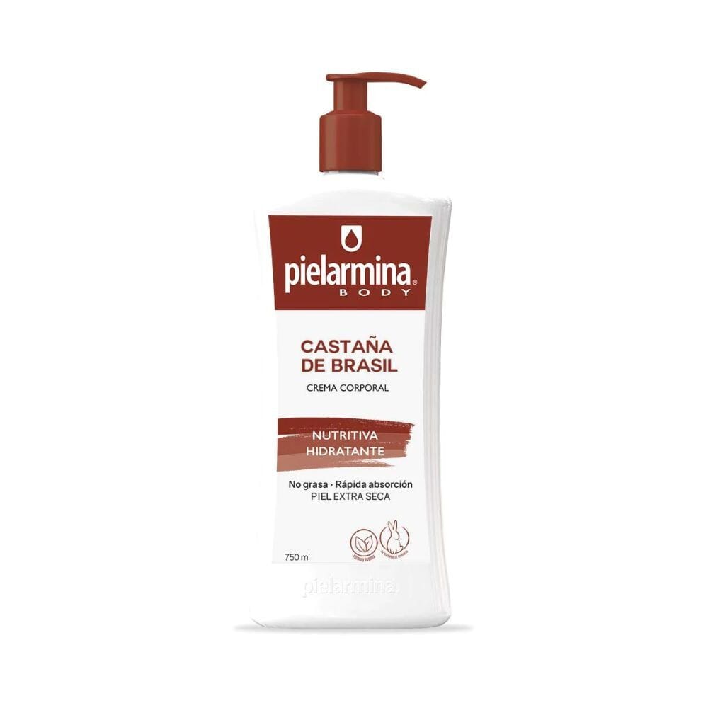 Pielarmina Body Crema Corporal "Castaña de Brasil" x 350 mL.