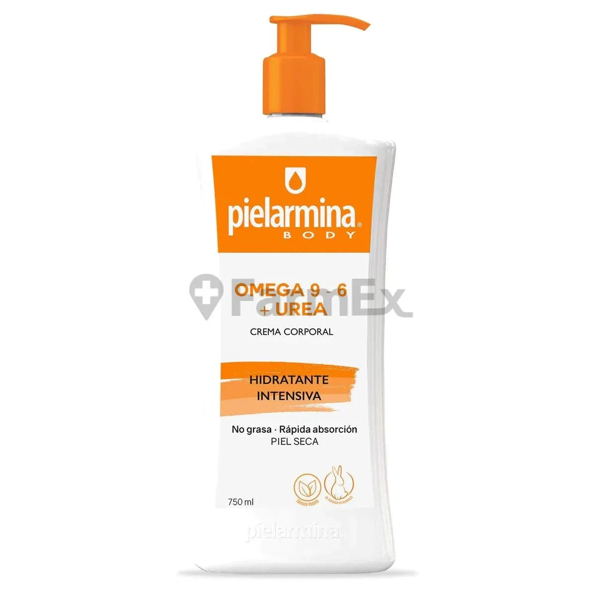 Pielarmina Body Omega 9 - 6 + Urea "Hidratante Intensiva" Piel Seca x 750 ml Farmex-Pluxee-Persistente