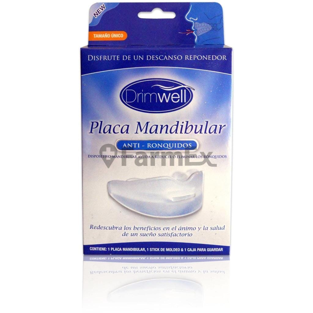 Placa Mandibular Anti-Ronquidos Farmex-Fonasa-Persistente