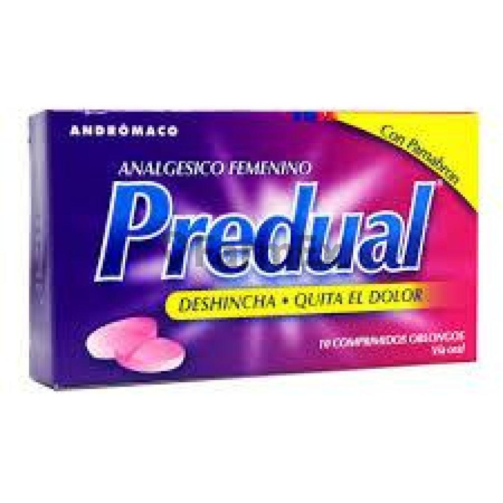 Predual x 10 comprimidos.