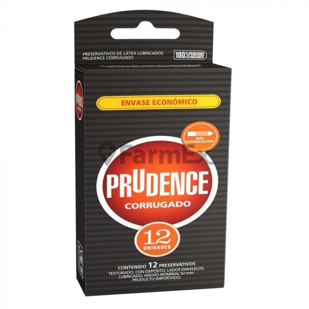 Preservativos Prudence Corrugado x 12 unidades.