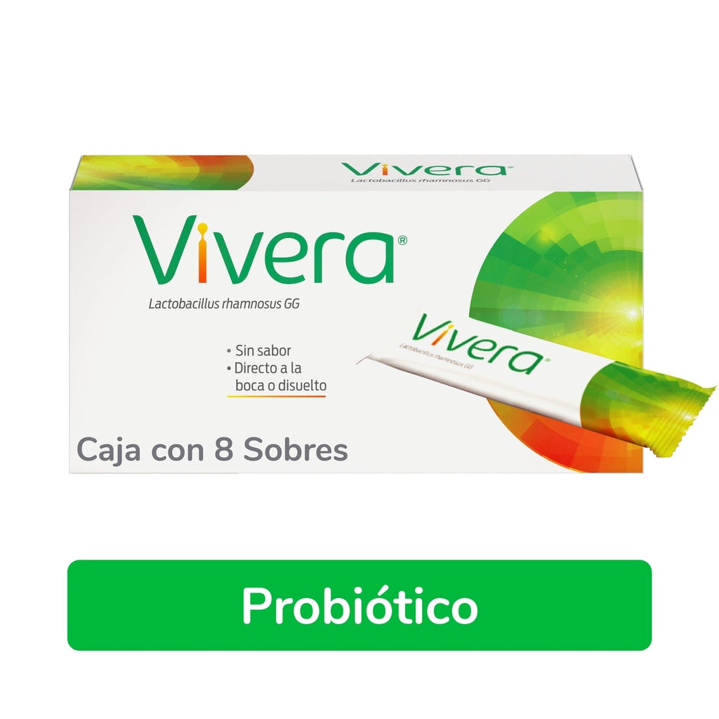 Probiotico Vivera Sobres 8 Unidades. Farmex-Fonasa