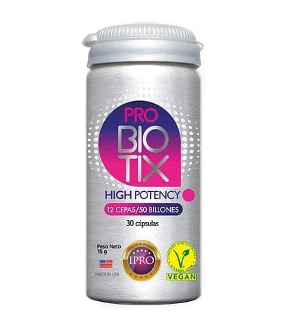 Probiotix High Potency x 30 cápsulas Farmex-Fonasa-Persistente