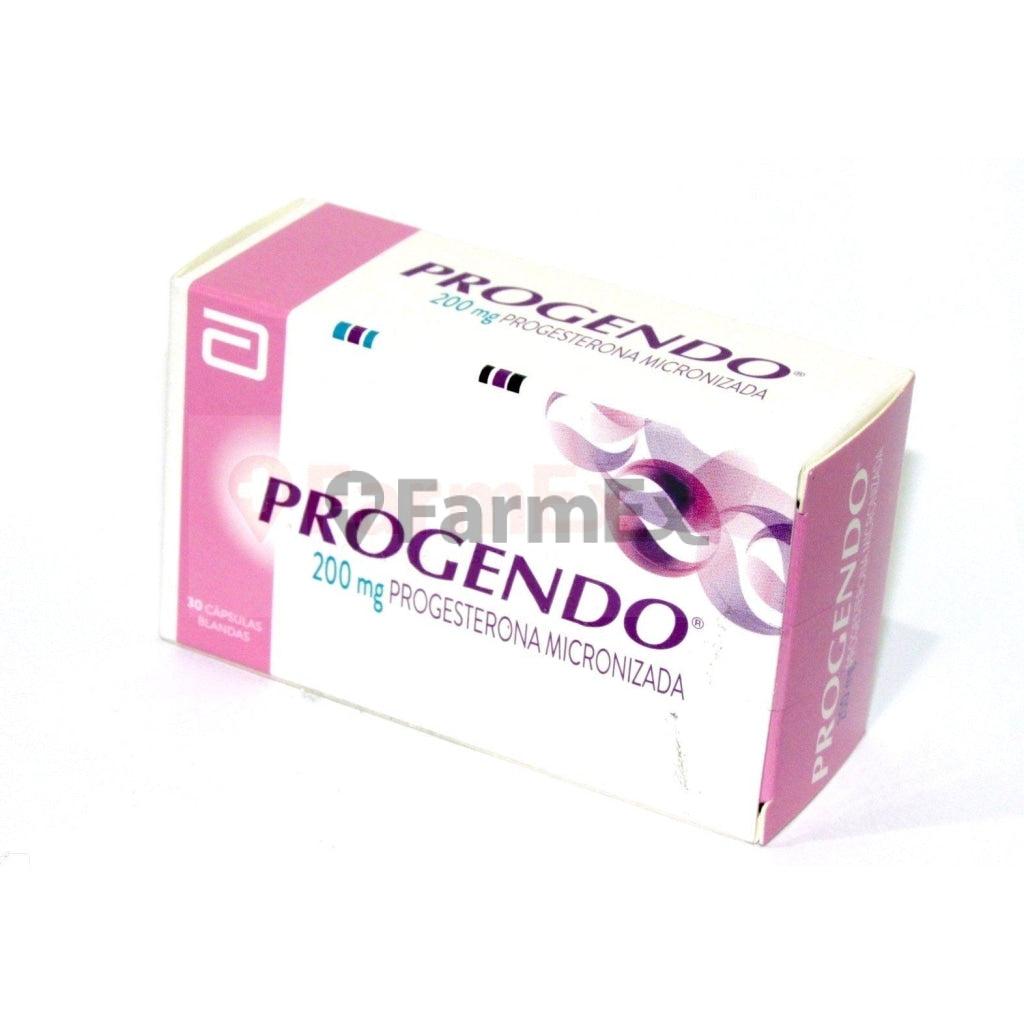Progendo 200 mg x 30 cápsulas.