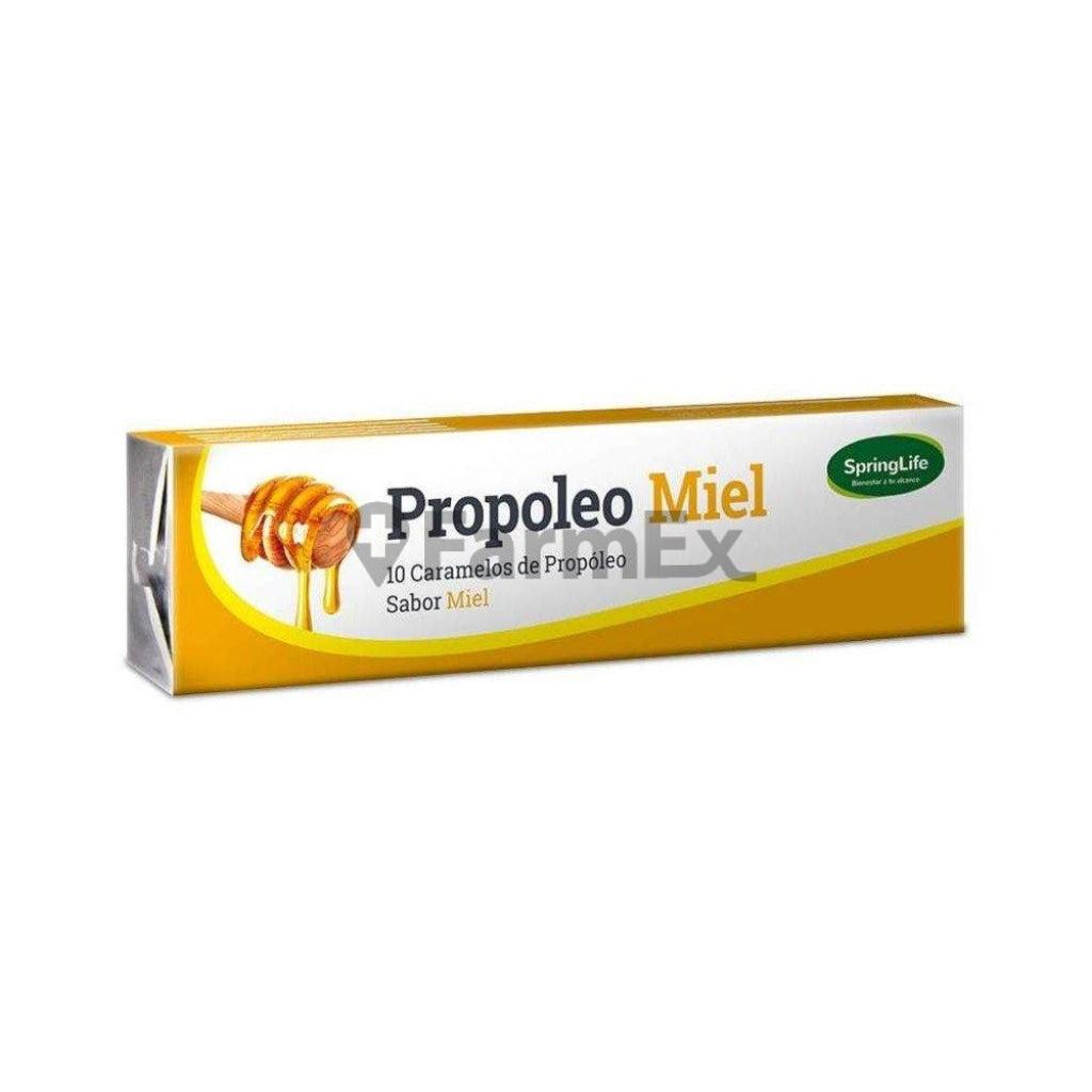 Propoleo Miel x 10 caramelos.
