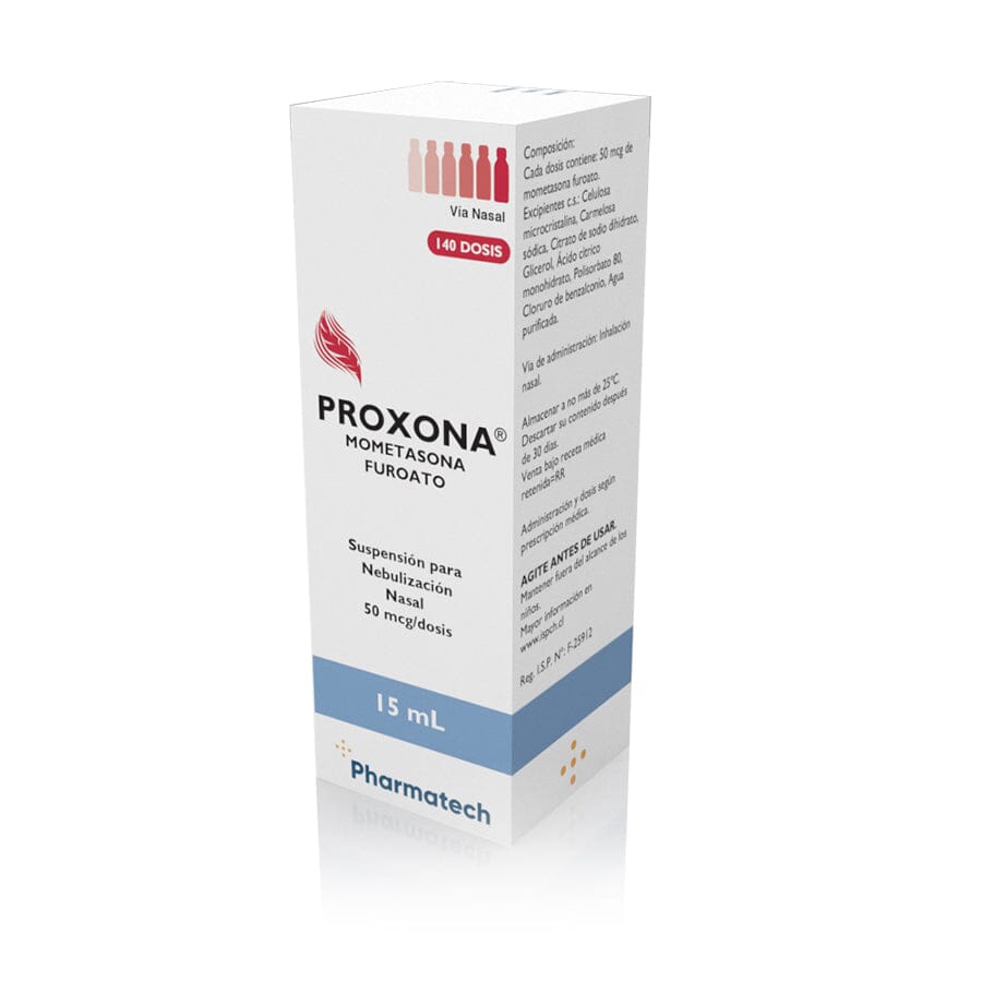 Proxona suspensión Nasal 50 mcg x 140 dosis.