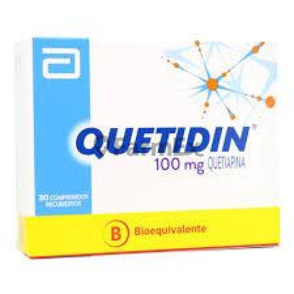 Quetidin 100 mg x 30 comprimidos Farmex-Pluxee-Persistente