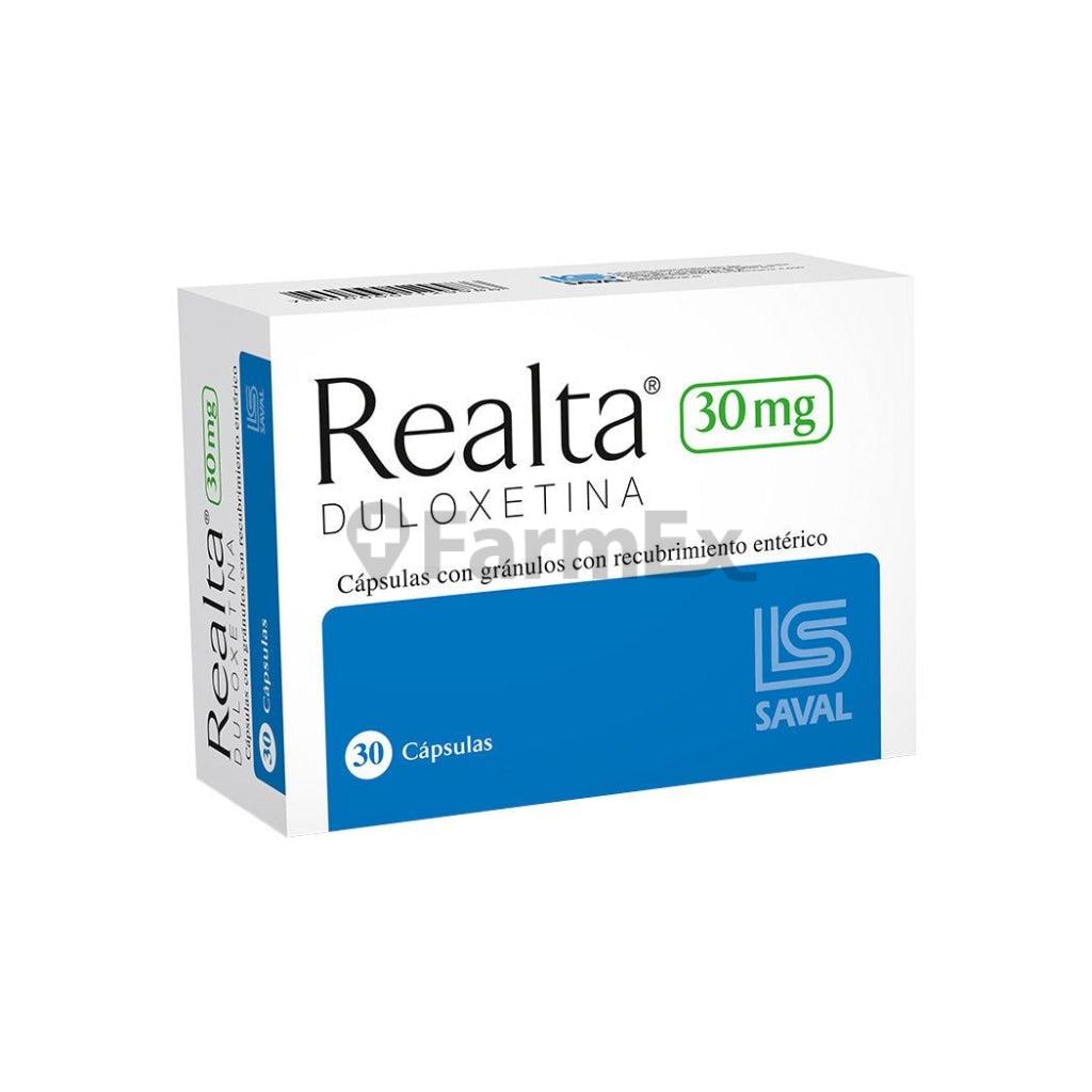 Realta 30 mg x 30 cápsulas con Recubrimiento Entérico.