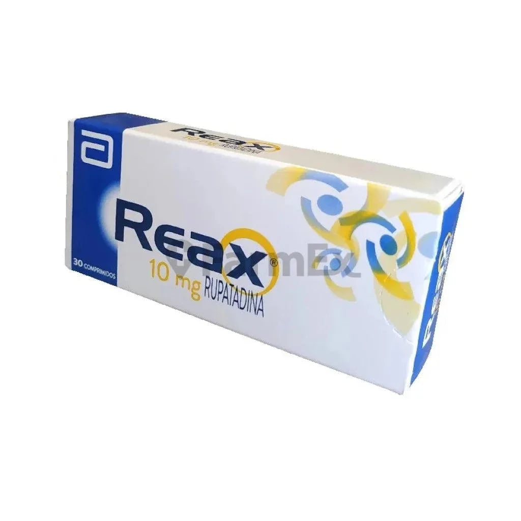 Reax 10 mg x 30 comprimidos.
