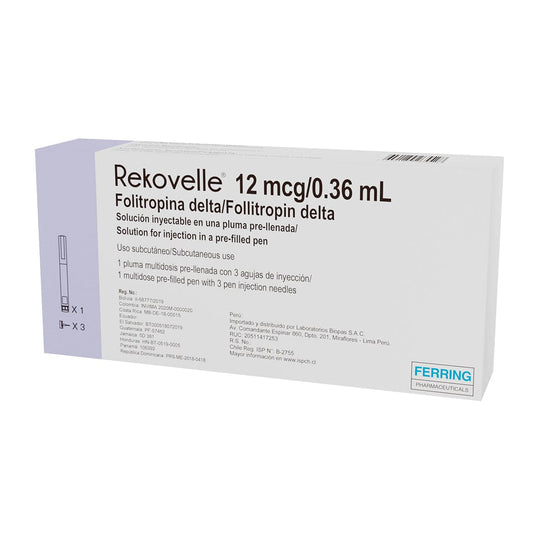 Rekovelle 12mcg/0.36mL X 1 Jeringa Inyectable FERRING