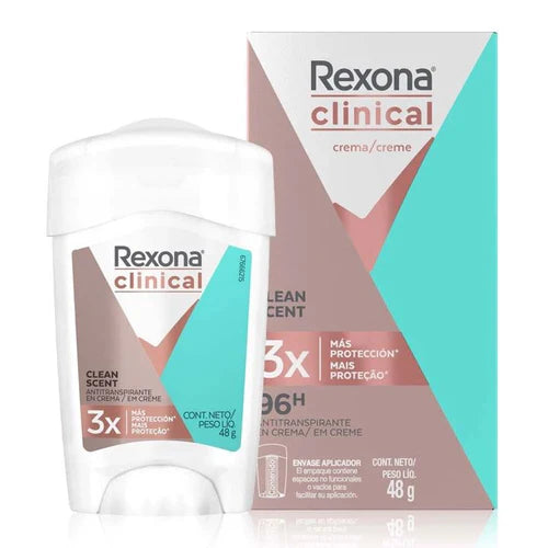 Rexona Clinical Crema Clean Scent x 48g
