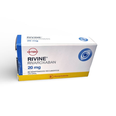 Rivine 20 mg x 30 comprimidos recubiertos