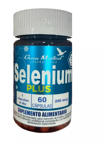 Selenium Plus x 60 capsulas green medical