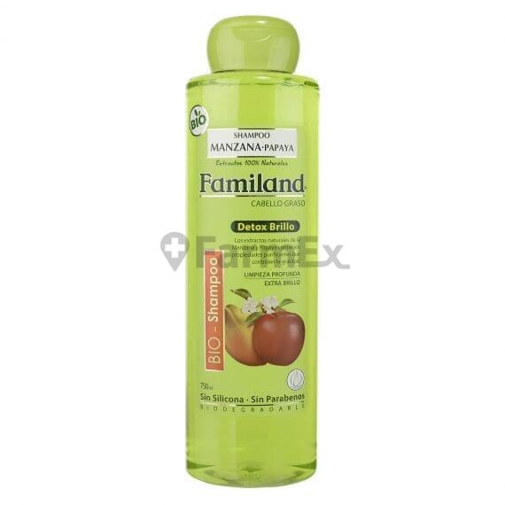 Shampoo Familand manzana-papaya x 750 mL. Farmex-Fonasa
