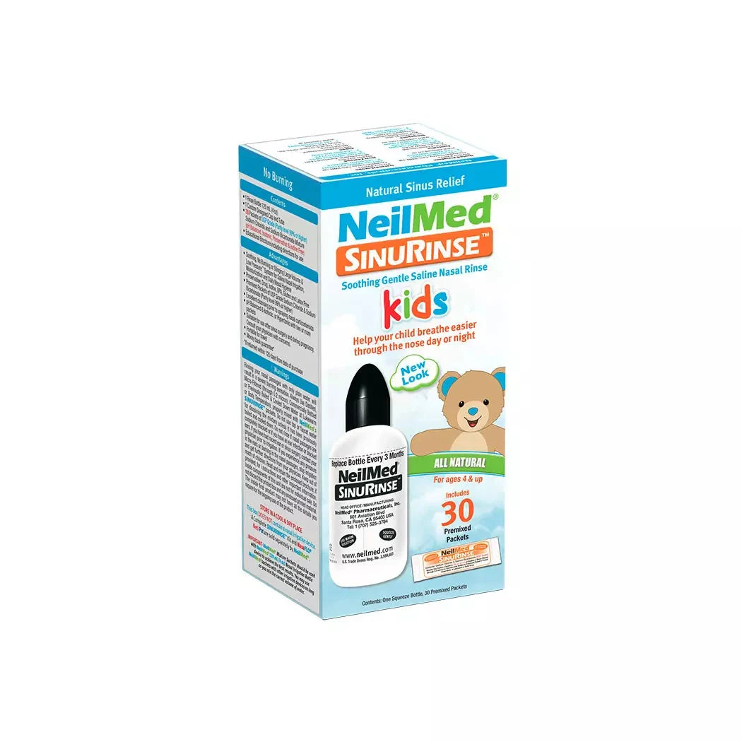 Sinus Rinse Kids Kit con 30 Sachets.