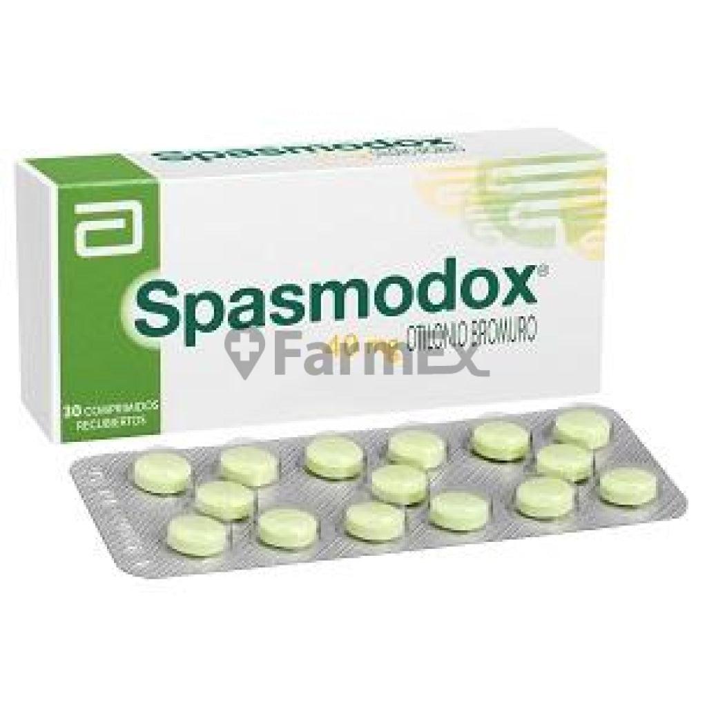 Spasmodox 40 mg x 30 comprimidos.