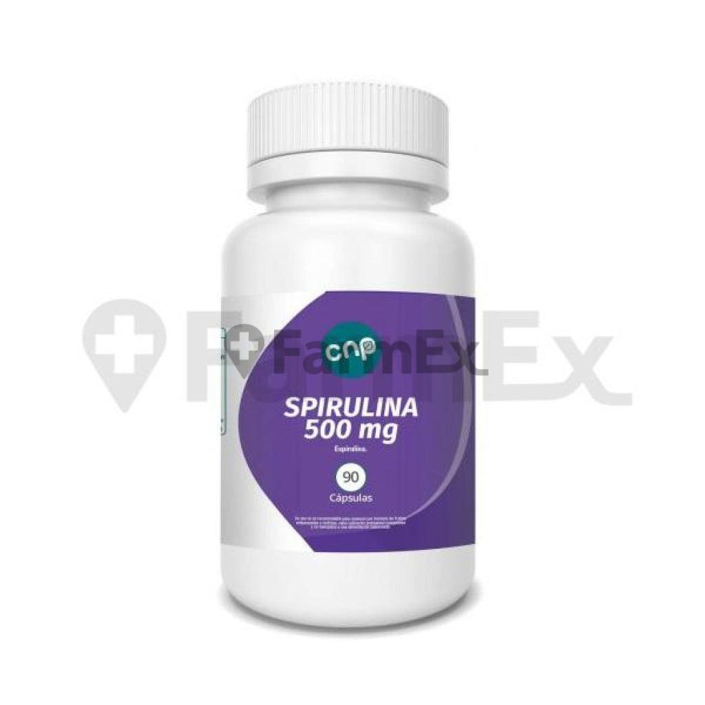 Spirulina 500 mg x 90 cápsulas.