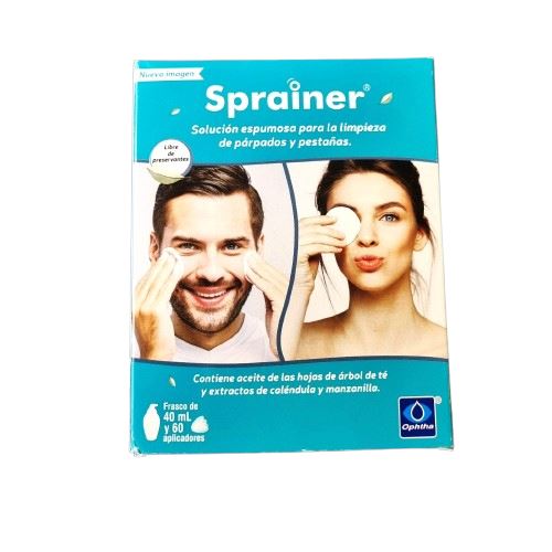 Sprainer Solución Espumosa 40 mL x 60 Aplicadores.