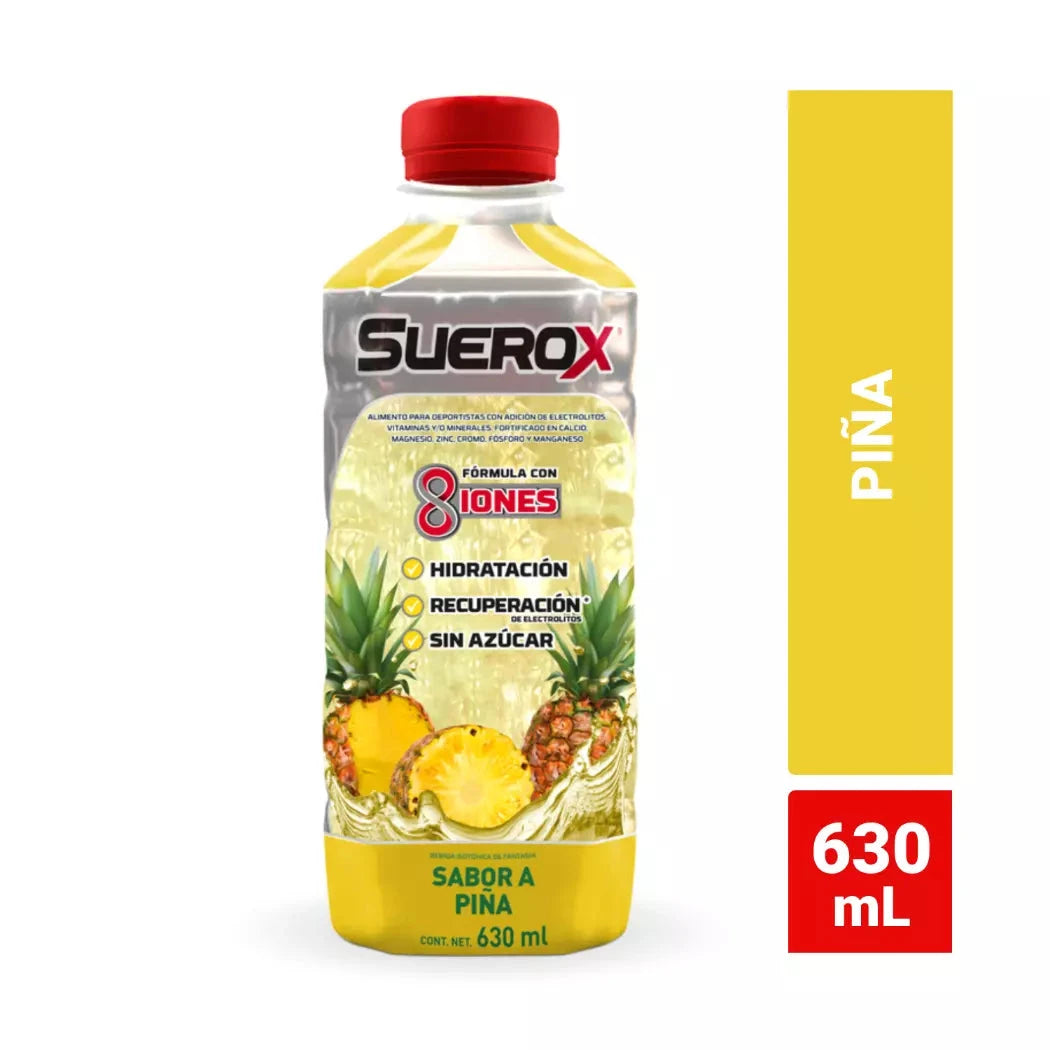 Suerox Sabor a Piña x 630 mL Genomma