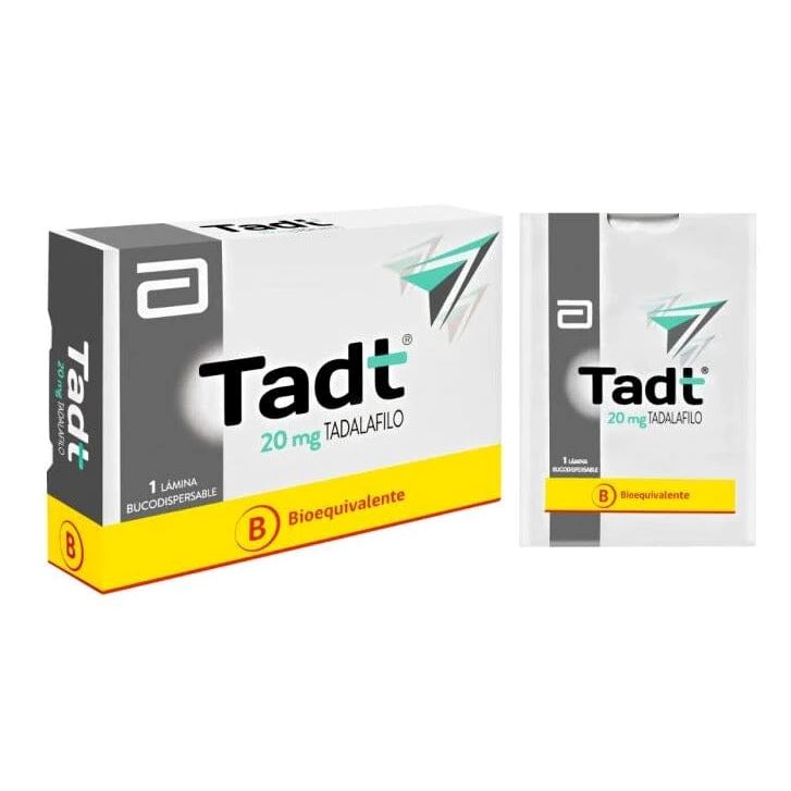 TADT 20 mg x 1 lámina bucodispersable.