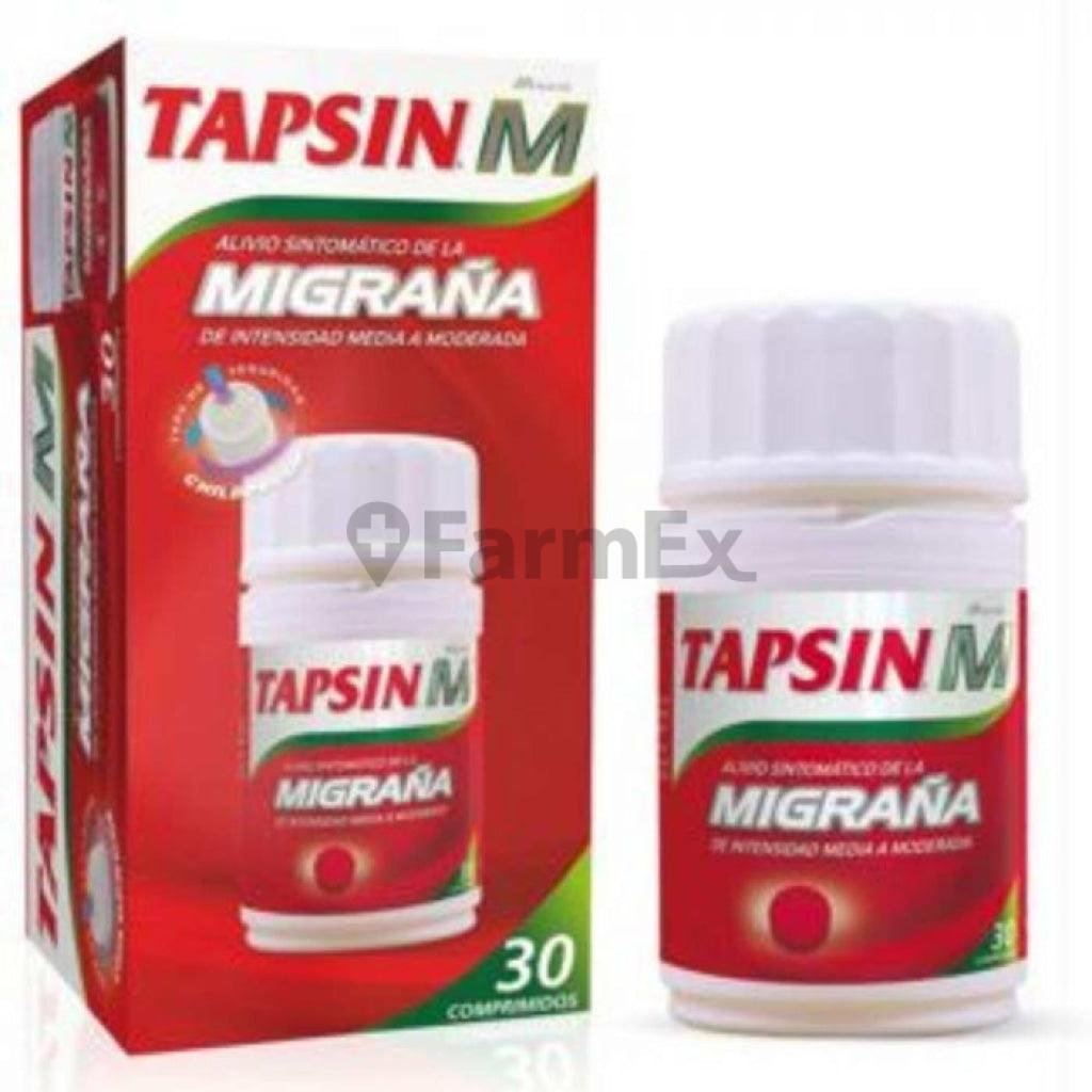 Tapsin Migraña x 30 comprimidos.