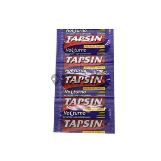 Tapsin Nocturno x 6 comprimidos Farmex-VidaTres-Persistente