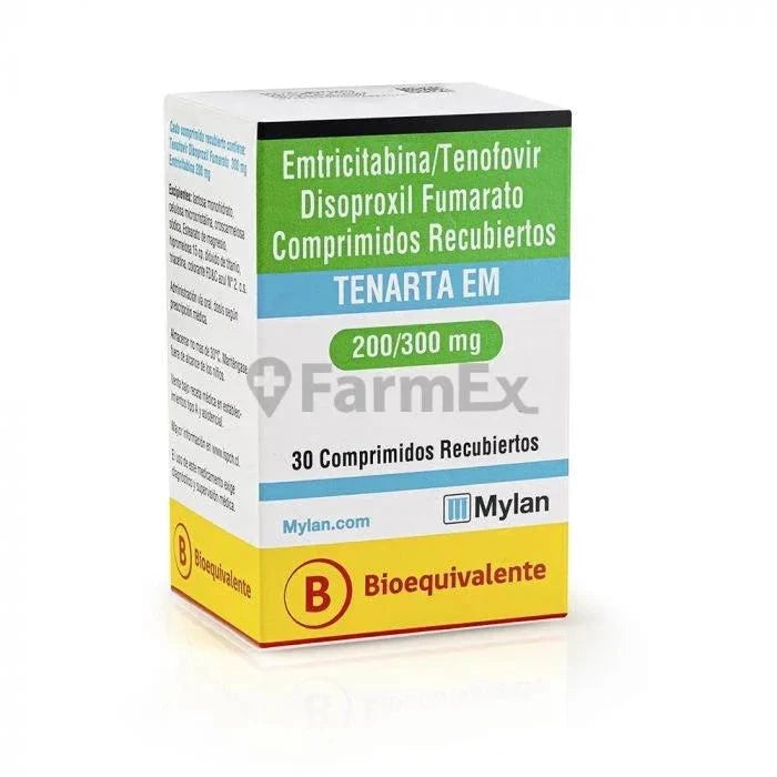 Tenarta EM 200 / 300 mg x 30 comprimidos. Farmex-Yapp-Programa-Boleta