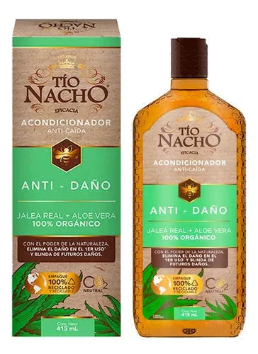 Tío Nacho Acondicionador Aloe Vera Anti-daño 415 mL Farmex-Fonasa-Persistente
