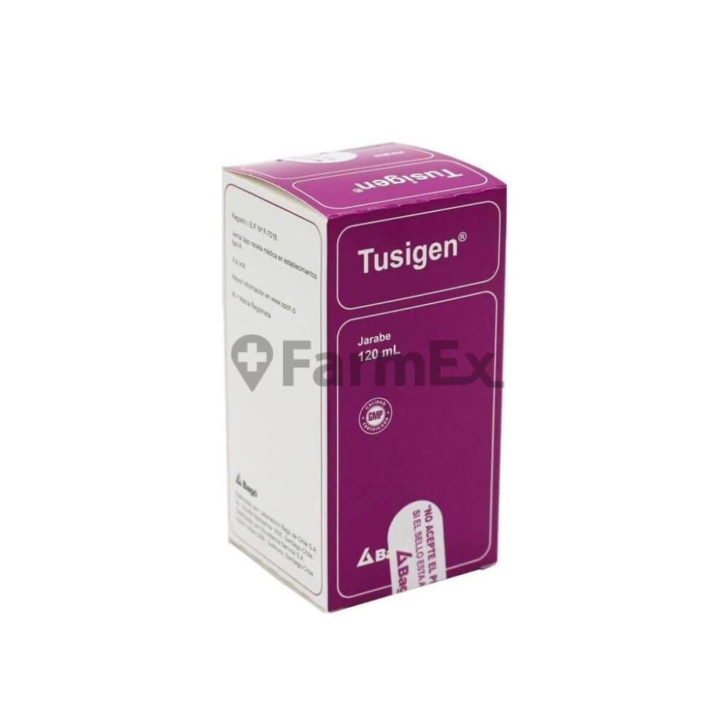 Tusigen Jarabe x 120 mL Farmex-Fonasa-Persistente