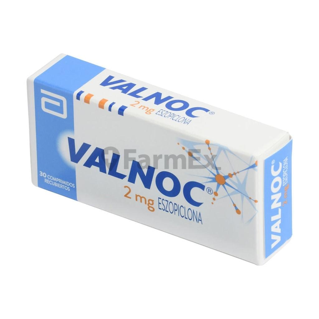 Valnoc 2 mg x 30 comprimidos.