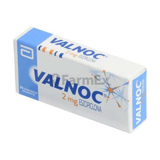 Valnoc 2 mg x 30 comprimidos Farmex-MiaHealth-Persistente