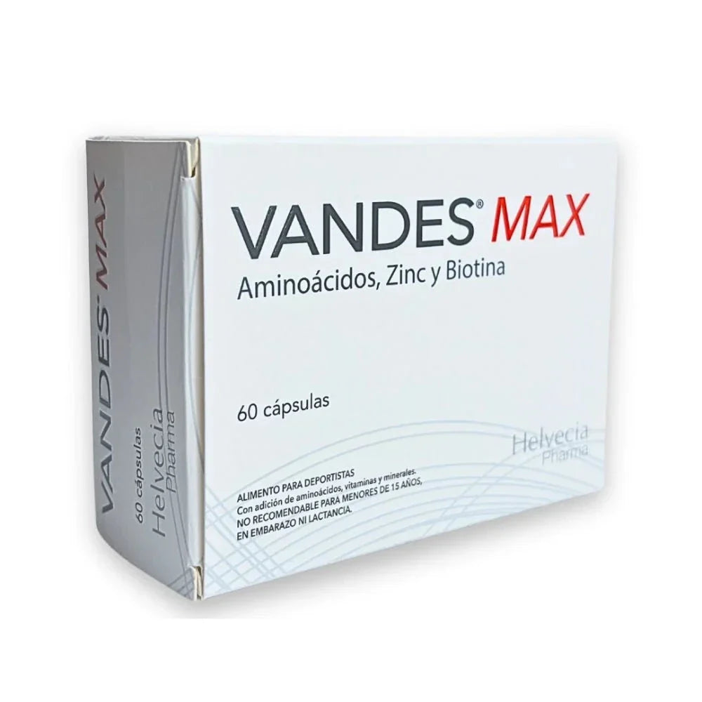 Vandes Max 60 capsulas.